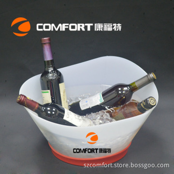 large led liluminated plastic pp led bar using Ice Bucket